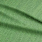 Panton Grass Green - Green Plain Linen Curtain Upholstery Fabric UK