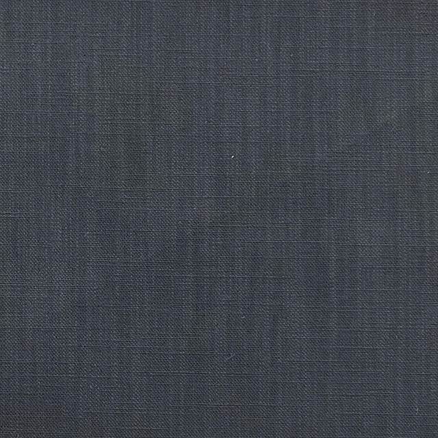 Panton Iron Gate - Grey Plain Linen Curtain Upholstery Fabric