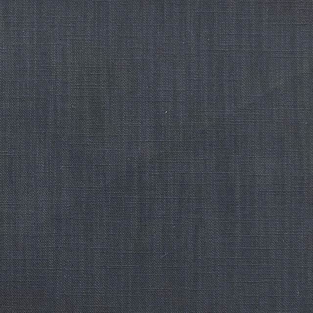 Panton Iron Gate - Grey Plain Linen Curtain Upholstery Fabric