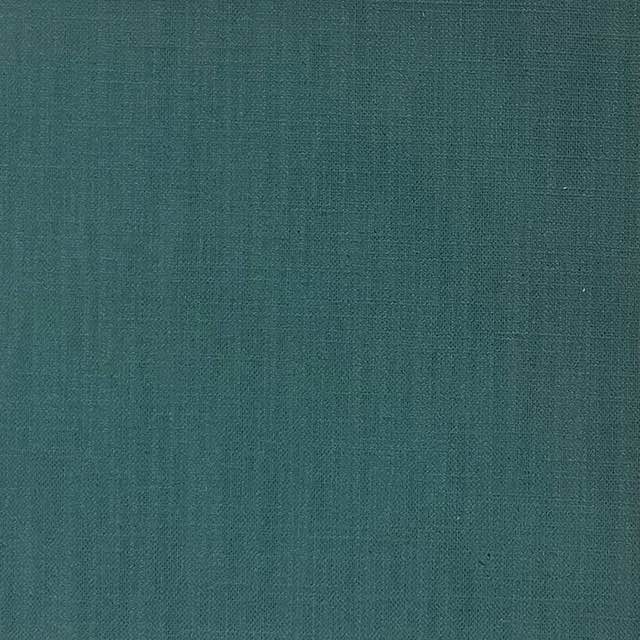 Panton Jasper - Teal Plain Linen Curtain Upholstery Fabric
