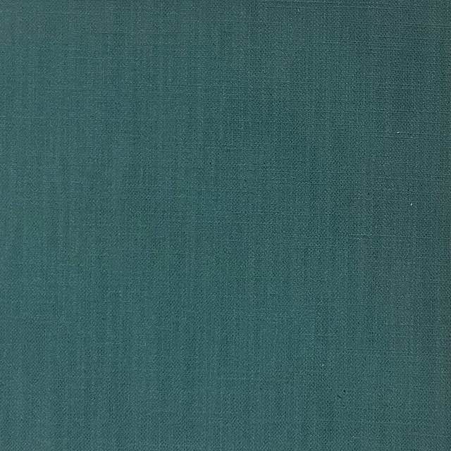 Panton Jasper - Teal Plain Linen Curtain Upholstery Fabric