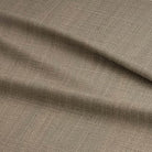 Panton Kelp - Brown Plain Linen Curtain Upholstery Fabric UK