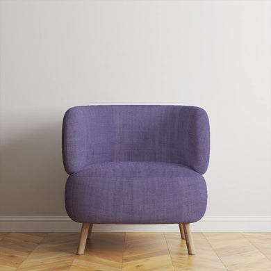 Panton Lavender - Purple Plain Linen Upholstery Fabric