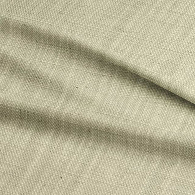 Panton Lint - Green Plain Linen Curtain Upholstery Fabric UK