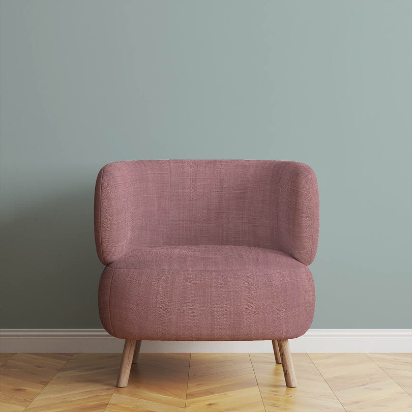 Panton Lotus - Pink Plain Linen Upholstery Fabric