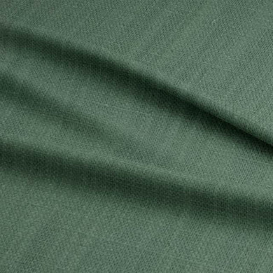 Panton Mint - Green Plain Linen Curtain Upholstery Fabric UK