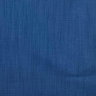 Panton Morrocan Blue - Blue Plain Linen Curtain Upholstery Fabric