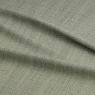 Panton Moss Gray - Green Plain Linen Curtain Upholstery Fabric UK