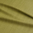 Panton Moss - Green Plain Linen Curtain Upholstery Fabric UK