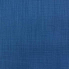 Panton Mykonos Blue - Blue Plain Linen Curtain Upholstery Fabric