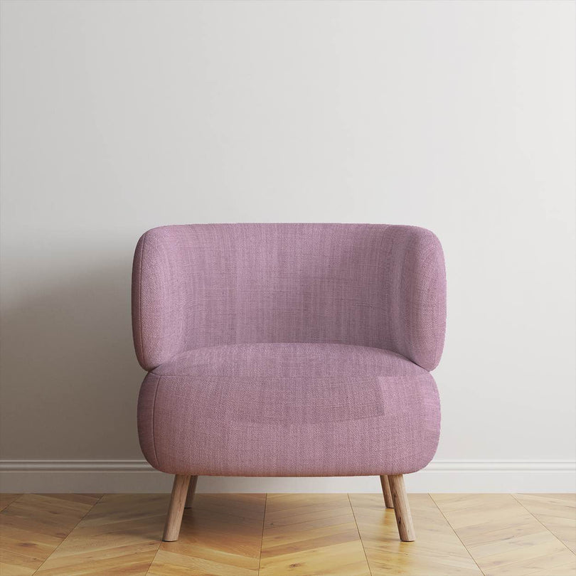 Panton Parfait - Pink Plain Linen Upholstery Fabric