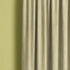 Panton Pastel Yellow - Yellow Plain Linen Curtain Fabric