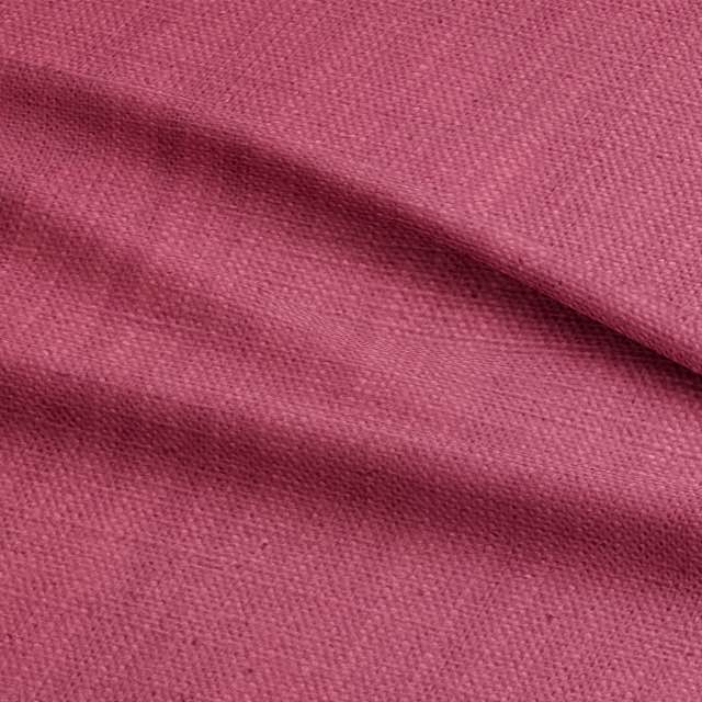 Panton Rapture Rose - Pink Plain Linen Curtain Upholstery Fabric UK