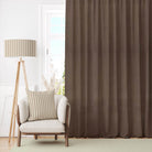 Soft, natural Panton Plain Linen Fabric in versatile beige color