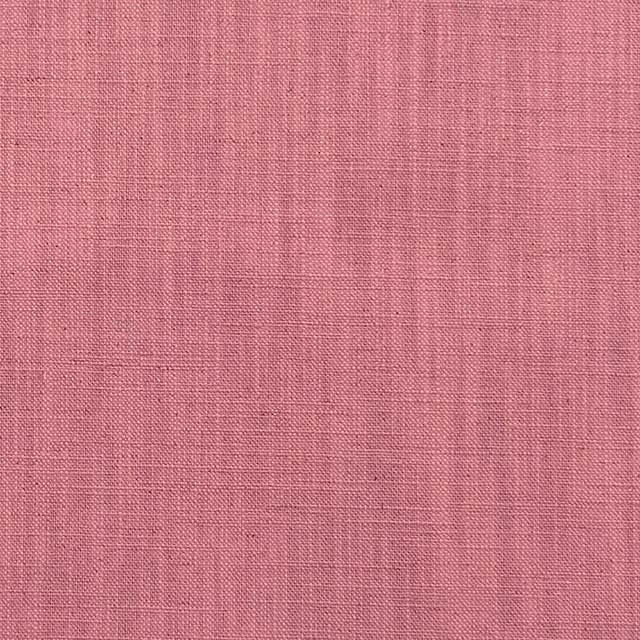 Panton Sea Pink - Pink Plain Linen Curtain Upholstery Fabric