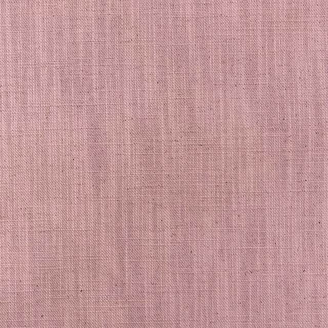 Panton Silver Pink - Pink Plain Linen Curtain Upholstery Fabric