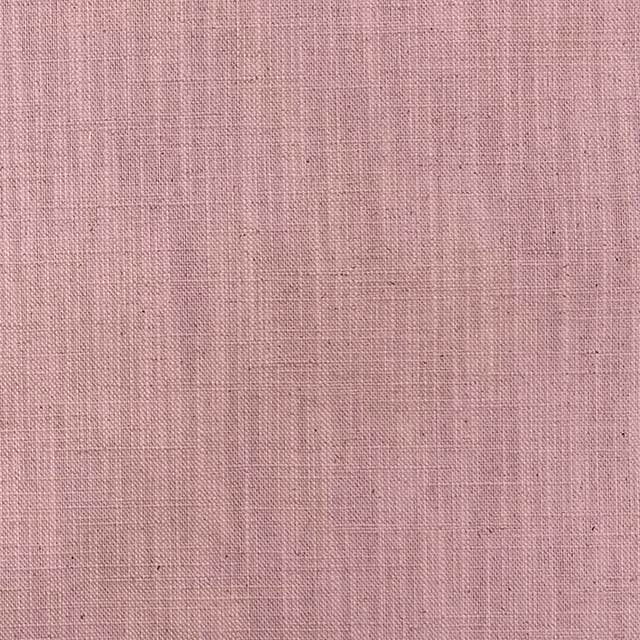 Panton Silver Pink - Pink Plain Linen Curtain Upholstery Fabric