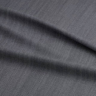 Panton Stormy Weather - Grey Plain Linen Curtain Upholstery Fabric UK