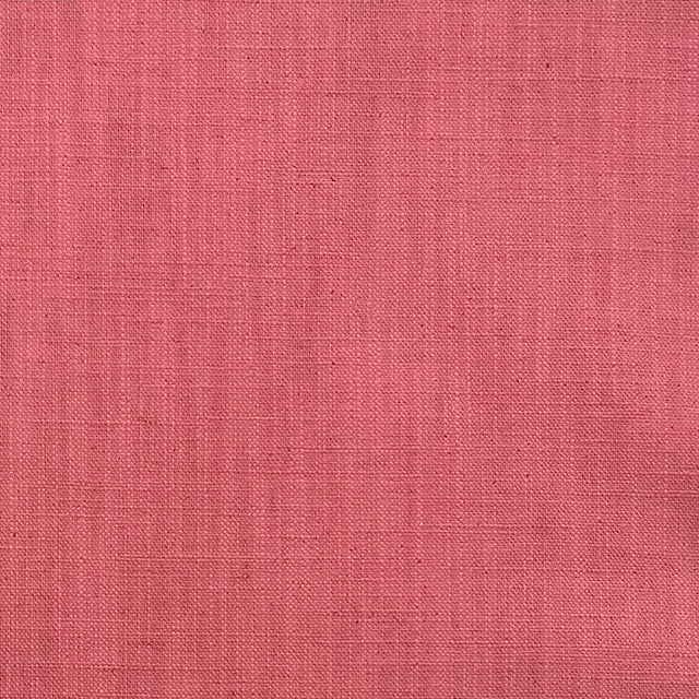 Panton Sunkist Coral - Pink Plain Linen Curtain Upholstery Fabric