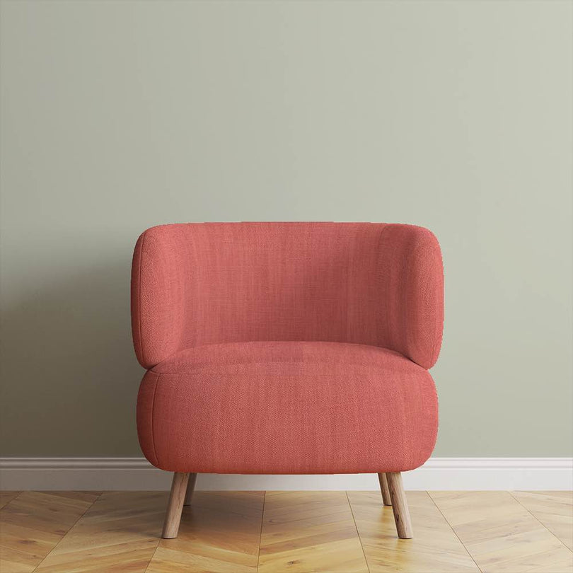 Panton Tea Rose - Pink Plain Linen Upholstery Fabric
