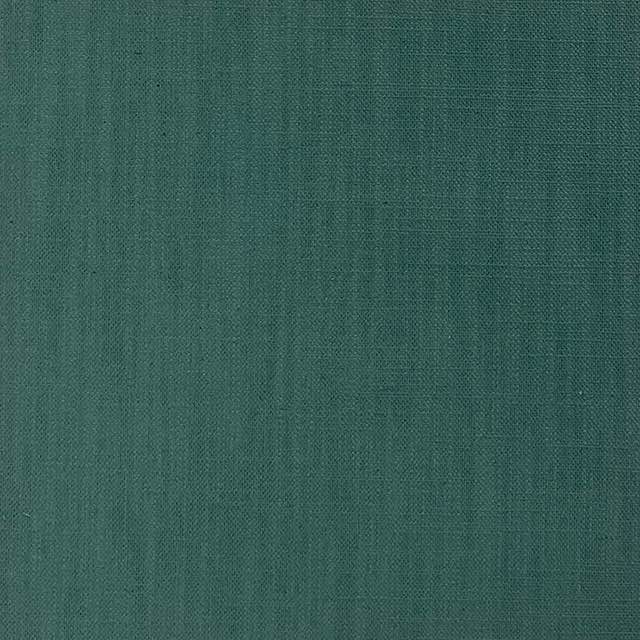 Panton Teal Green - Teal Plain Linen Curtain Upholstery Fabric