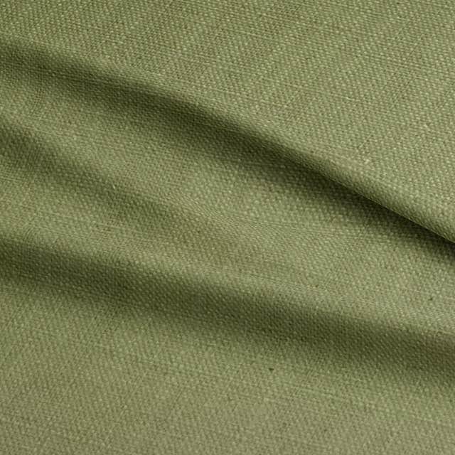 High-quality Panton Plain Linen Fabric in natural color, perfect for upholstery and home decor projects, available for purchase