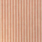 High-quality pencil stripe upholstery fabric in blue and white color pattern