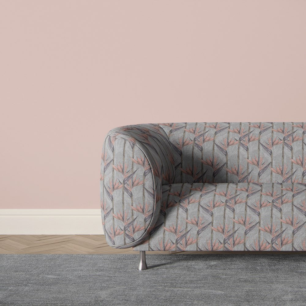 blush leaf upholstery fabric velvet sofa tropical botanical upholstery fabric