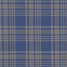 Beautiful Perth Plaid Upholstery Fabric in Green and Blue