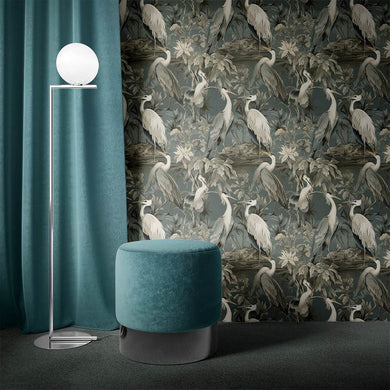  Velvet fabric with a shimmering silver finish for a sophisticated look