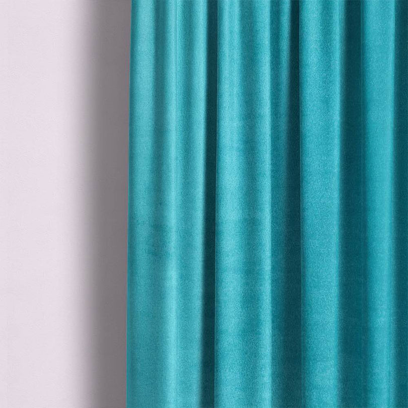  Velvet fabric with a luxurious and regal royal blue shade