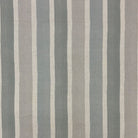 Raleigh Stripe Sage upholstery fabric with muted green and cream vertical stripes