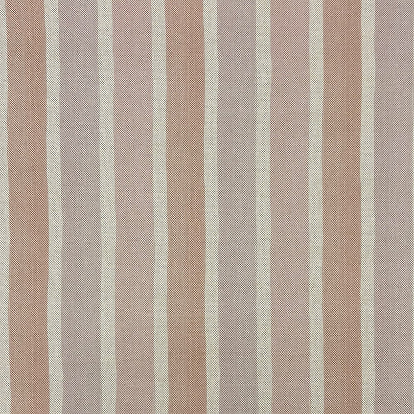 Raleigh Stripe Taupe upholstery fabric with natural beige and cream stripes