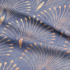 Regal Feather Blue - Blue Upholstery Fabric