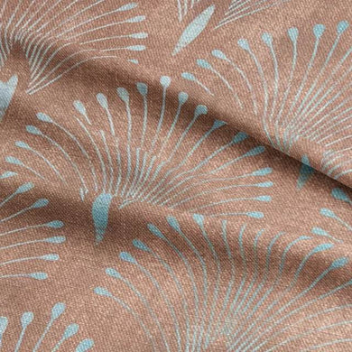 Regal Feather Bronze - Brown Furnishing Fabric