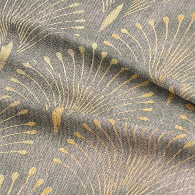 Regal Feather Fossil - Furnishing Fabric