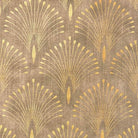 Regal Feather Gold - Gold Upholstery Fabric