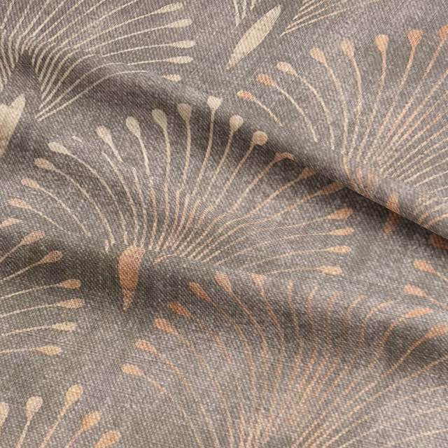 Regal Feather Stone - Brown Furnishing Fabric