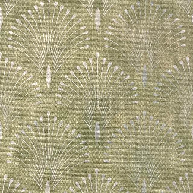 Regal Feather Willow - Green Upholstery Fabric