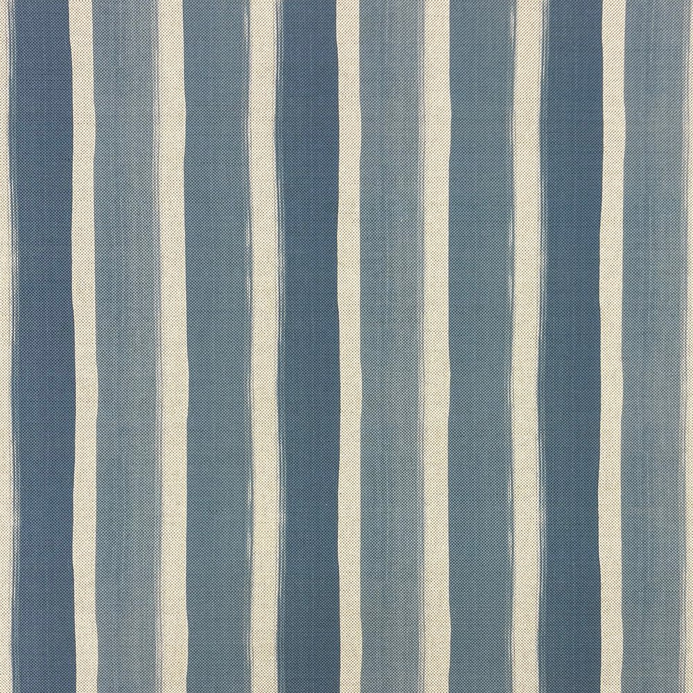 Rhode Island Denim striped upholstery fabric flat image