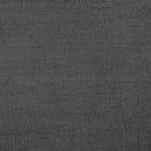 Dark grey fire retardant upholstery fabric with a durable plain weave.