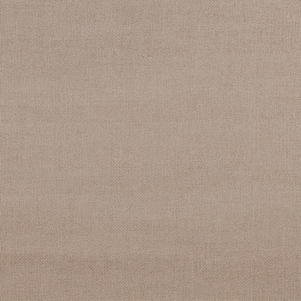 Neutral taupe-hued fabric, fire-resistant and long-lasting.