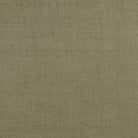 Muted green woven upholstery fabric with a fire-resistant treatment.
