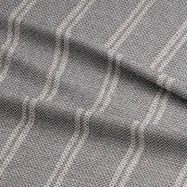 Cozy Rowley Ticking Stripe Upholstery Fabric for Cushions