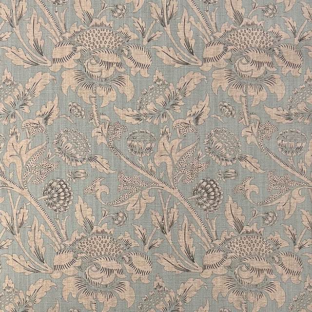 Whimsical Ruskin Curtain Fabric in a whimsical blush pink with charming polka dot print