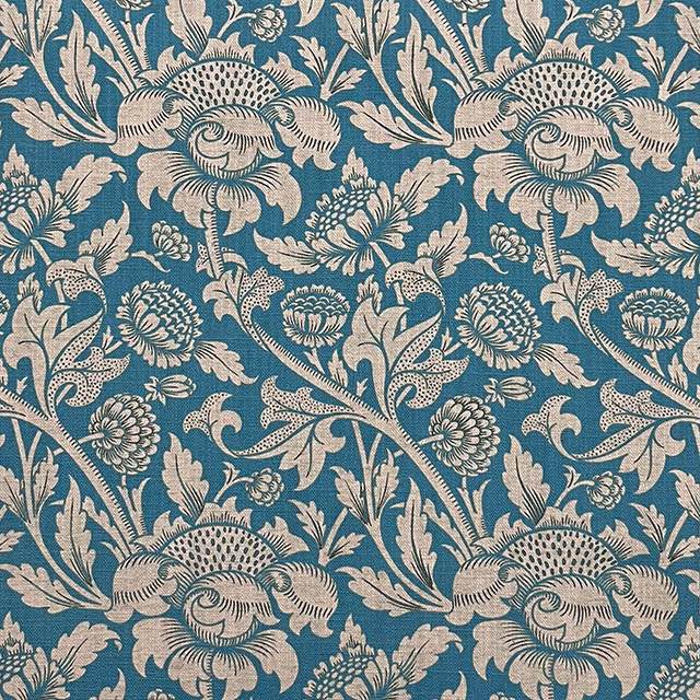 High-quality Ruskin Upholstery Fabric in rich, earthy tones for luxurious home decor projects