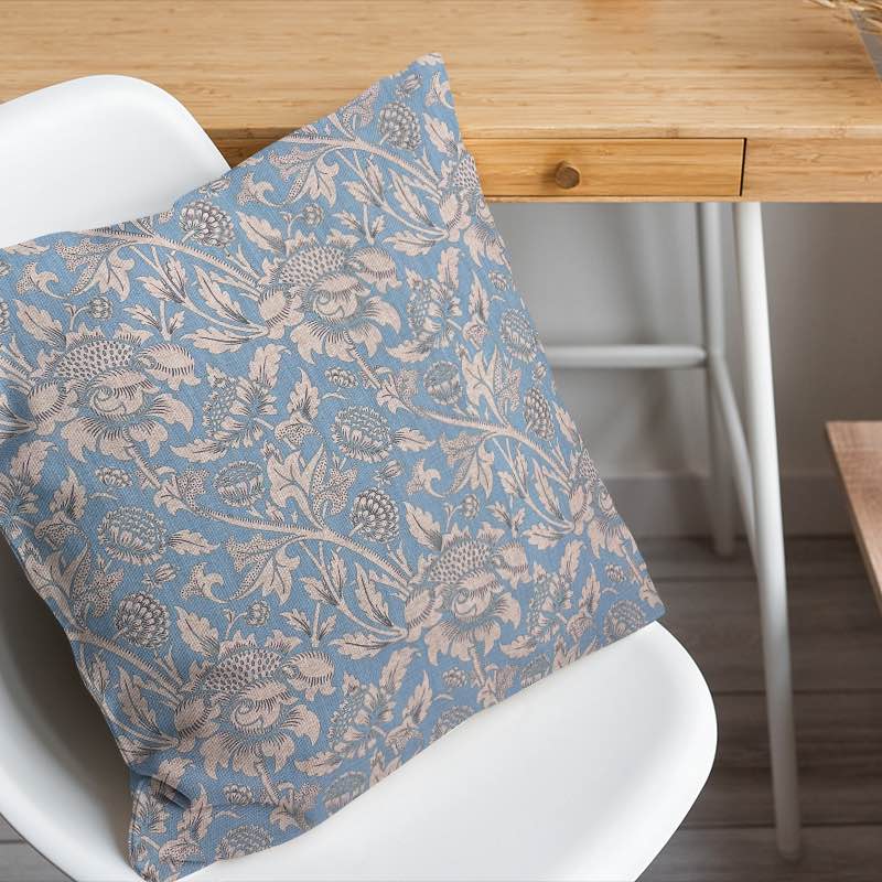 Ruskin Upholstery Fabric in rich, textured charcoal gray, perfect for contemporary furniture and home decor