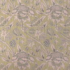 Playful Ruskin Curtain Fabric in a playful periwinkle with delicate celestial motifs