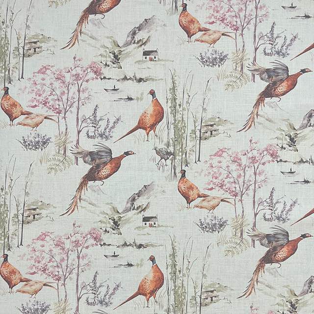 Rustic Retreat Spring - English Countryside Upholstery Fabric