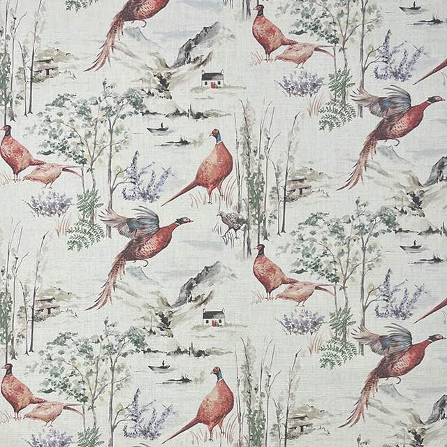 Rustic Retreat Summer - English Countryside Upholstery Fabric